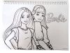 Barbie Paints A/4 spirál vázlatfüzet 40 lapos matricával