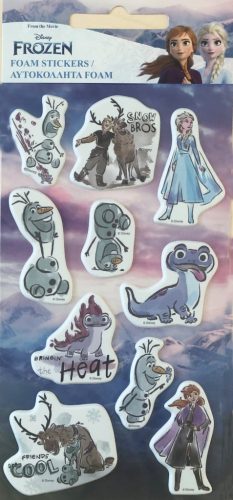Disney Jégvarázs Cool pufi szivacs matrica szett