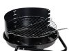 Görgős kerti grill állítható rácsmagassággal