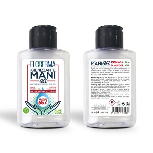 Eloderma Kézfertőtlenítő gél 65%-os, 80ml 