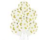 Csillagos Stars léggömb, lufi szett 6 db-os 30 cm (12 inch)