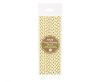 Arany szív Gold Heart papír szívószál 12 db-os