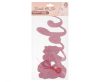 Bride To Be Pink papír felirat 3 m
