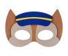 Kutyás Dog Brigade Police filc maszk 18 cm