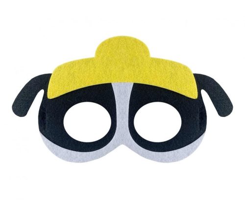 Kutyás Dog Brigade Black filc maszk 18 cm