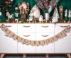 Merry Christmas Brown Bow felirat 250 cm