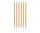 Arany Metallic Light Gold tortagyertya, gyertya szett 6 db-os