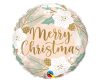 Karácsony Merry Christmas Pastel fólia lufi 46 cm
