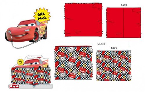 Disney Verdák Time gyerek sál, snood, 12db/cs