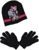 Monster High gyerek sapka + kesztyű szett 52-54 cm, 6db/cs