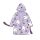 Gabi babaháza Cat Purple gyerek köntös 3 - 8 év / 98 - 128 cm