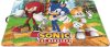 Sonic a sündisznó Trio tányéralátét 41x29 cm