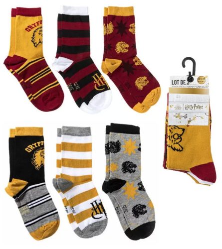 Harry Potter Gryffindor gyerek zokni 23-34